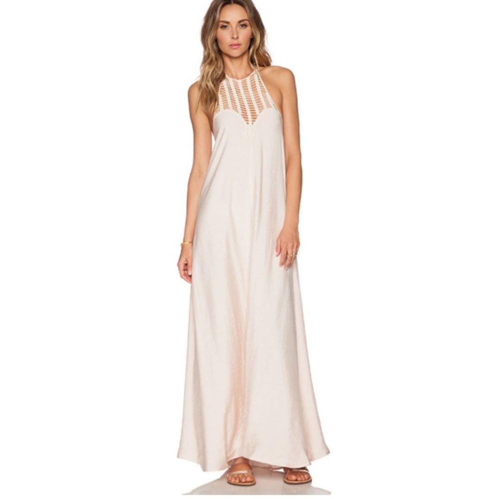 LOST IN ALILA Maxi Dress- Cream